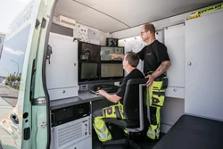 Saugbagger Idstein im Einsatz